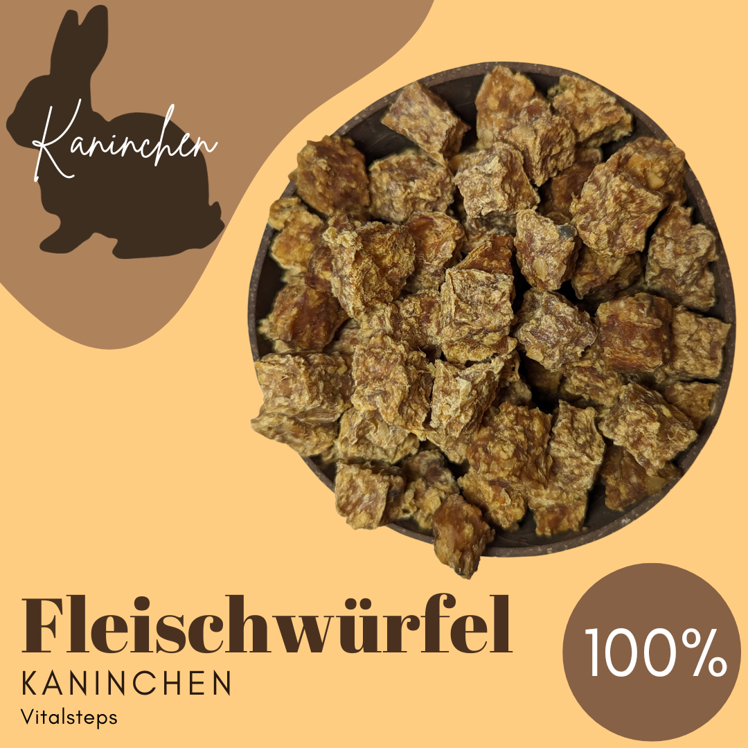 Fleischwürfel Kaninchen